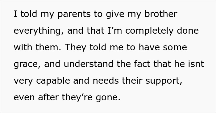 “Being Dumb Is A Disability”: Woman Cuts Parents Off After They Leave Everything To “Disabled” Son