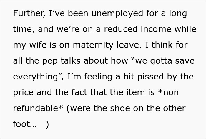 Man Upset Over Wife’s Expensive Gift He Doesn’t Want That He Needs To Maintain, Seeks Advice