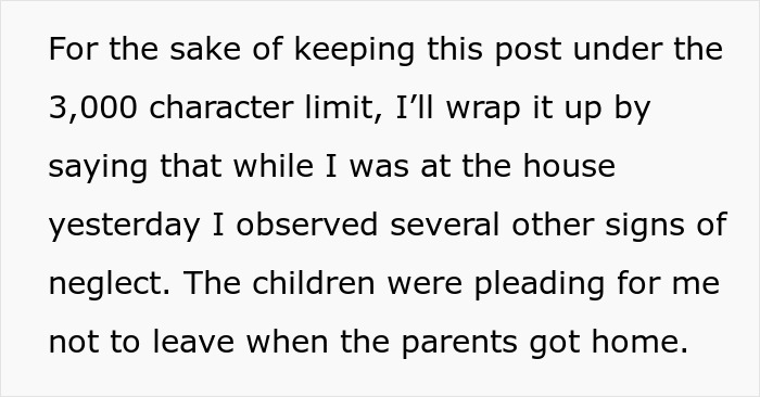 Babysitter Horrified After Seeing Home Conditions, Takes Heat From Parents After Calling CPS