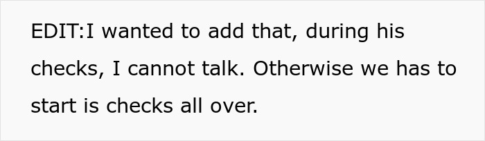 Text about partner's OCD routines causing communication challenges.