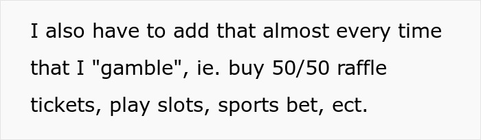 “[Am I The Jerk] For Refusing To Split $500 Raffle Winnings With My Girlfriend?”