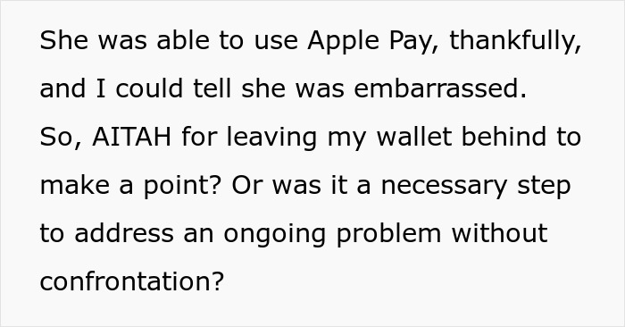 Woman Doesn't Bring Wallet To Dinner With Friend: "Most Disgusted Expression I've Ever Seen"