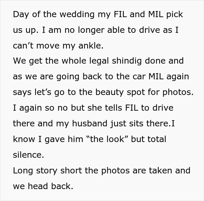 Wife Heartbroken After New Husband And MIL Ruin Wedding Day: "I Can’t Stop The Tears"