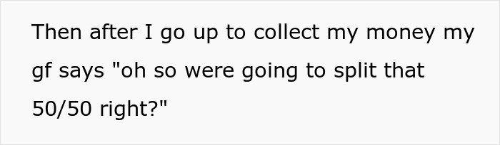 “[Am I The Jerk] For Refusing To Split $500 Raffle Winnings With My Girlfriend?”