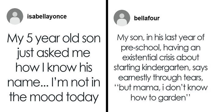 108 Times Kids Said Something So Absurd It Made Their Parents Laugh (New Pics)