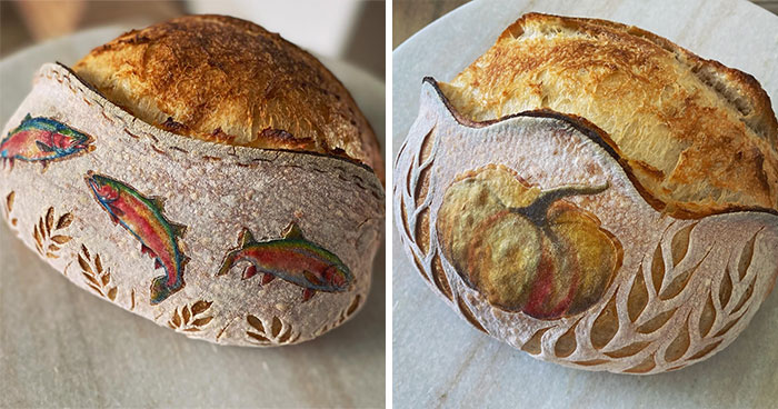 This Utah Baker’s Sourdough Art Will Leave You Both Hungry And Amazed (37 Pics)