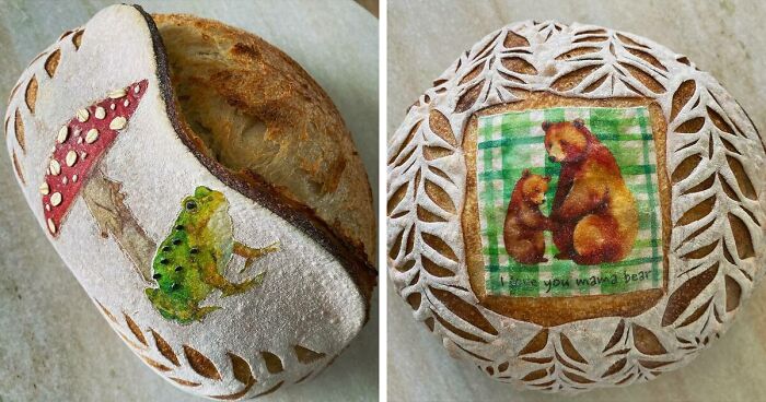 This Utah Baker’s Sourdough Art Will Leave You Both Hungry And Amazed (37 Pics)