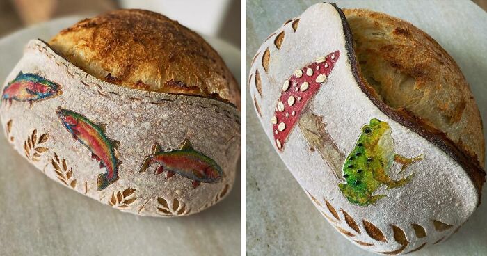 This Utah Baker’s Sourdough Art Will Leave You Both Hungry And Amazed (37 Pics)