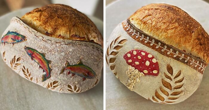 This Utah Baker’s Sourdough Art Will Leave You Both Hungry And Amazed (37 Pics)