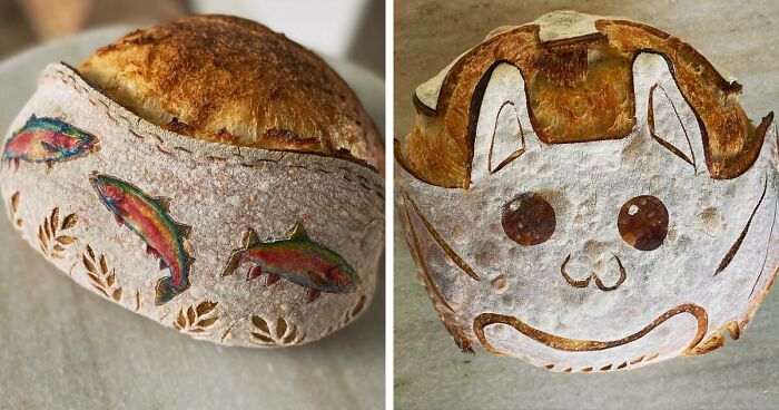 This Utah Baker’s Sourdough Art Will Leave You Both Hungry And Amazed (37 Pics)