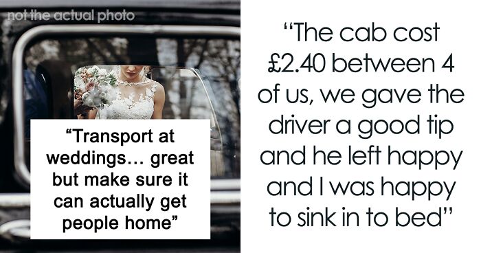 Bride’s Meltdown Over A $3 Cab Ride Leaves Guests Side-Eyeing The Cab Queue She Insists On