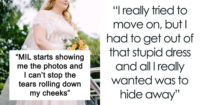 Overweight Bride Feels Betrayed By Husband And MIL After Being Forced Into Photos