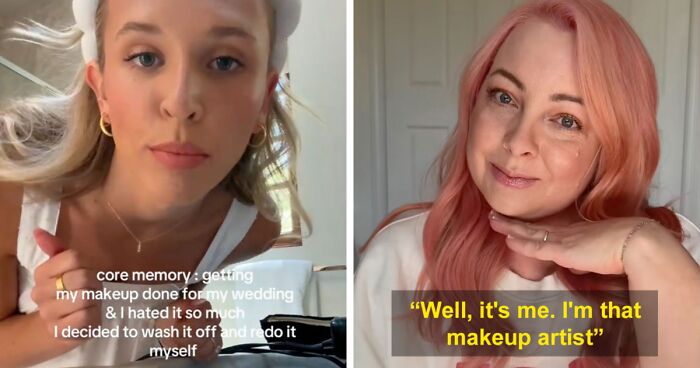 Bride Washes Off Professional Makeup, Stirs Controversy On Wedding Day: “Seem Great To Be Around”