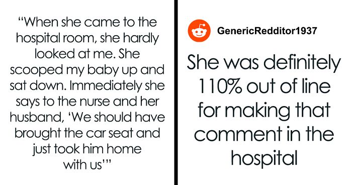 New Mom Deeply Upset With MIL, Calls Her Out For Wanting To Claim Newborn Baby As Hers