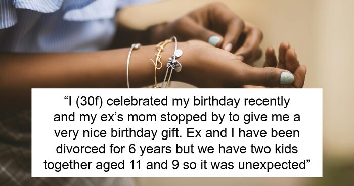 Lady Gets Gift From Ex-MIL, Ex's Wife Upset About It, She Tells Her To Mind Her Own Business 