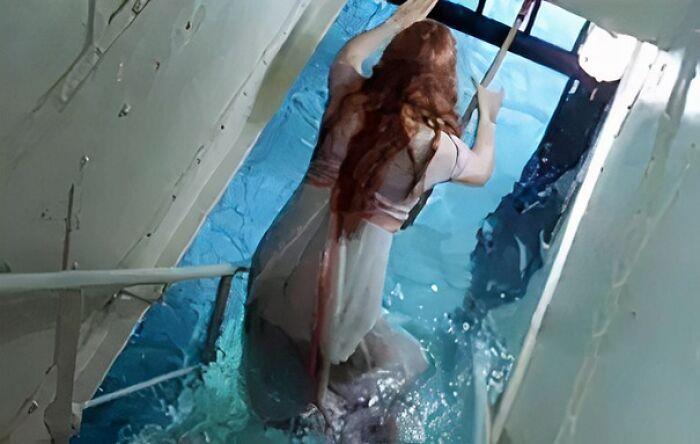 In This Scene In Titanic You Can Clearly See That The Water Is Way Too Blue To Be Ocean Water