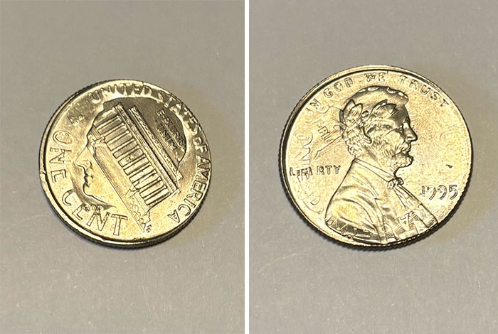 Coins featuring Lincoln and the Lincoln Memorial, ideal for any numismatist's collection.