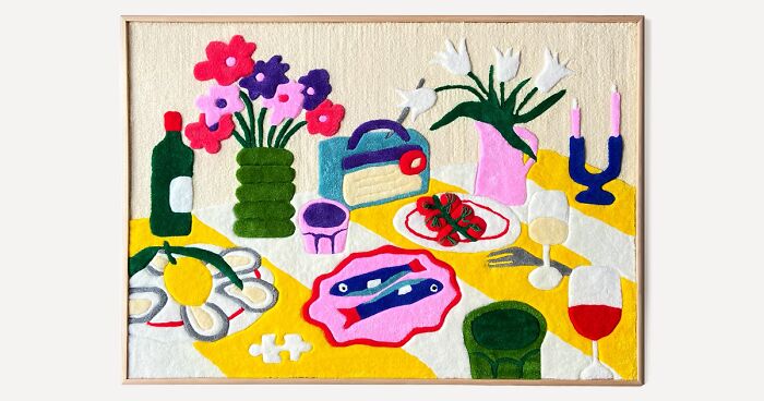 This Artist Creates Colorful And Charming Tufted Rugs, Wall Hangings And More (30 Pics)