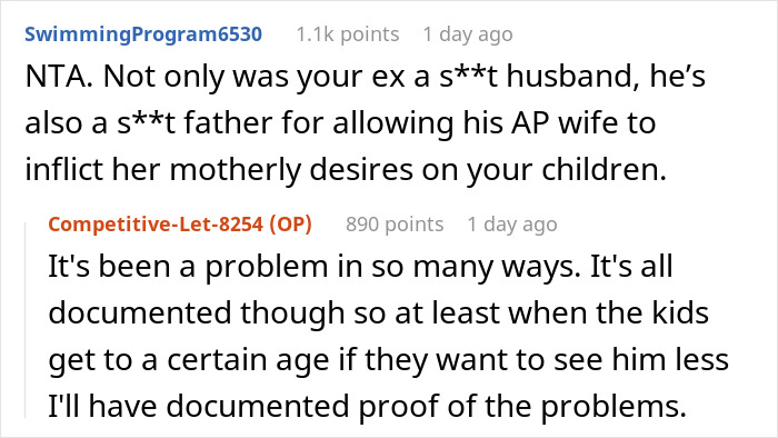 “AITA For Telling My Ex’s Sterile Affair Partner To Have Her Own Daughter?”