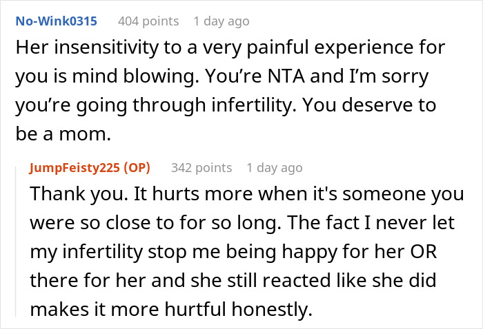 Reddit discussion about a woman's decision not to babysit her sister’s kids due to a hurtful comment.