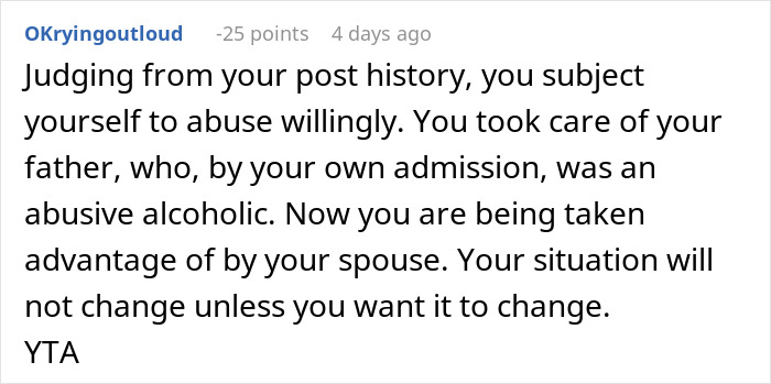 Woman Is Sick Of Catering To Husband’s “Mysterious Symptoms”, Starts Cooking Only For Herself