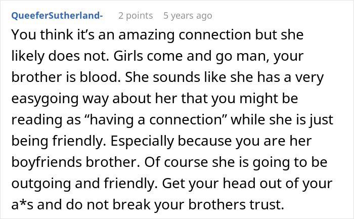 Man Thinks Brother’s Girlfriend Is Into Him, Learns The Hard Way She Isn’t: “You Need Therapy”