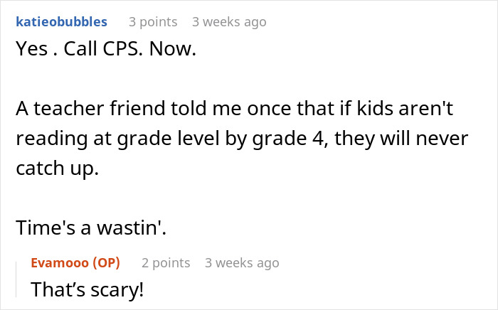 CPS Gets Involved As Woman Refuses To Let 9YO Sister Go Illiterate Over Parents’ Odd Beliefs