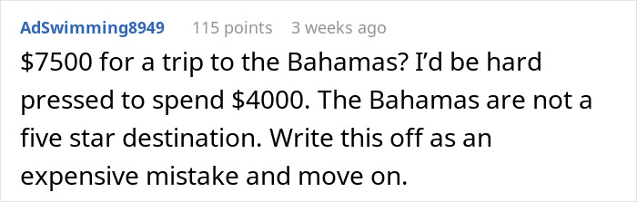 Man Gets A Harsh Reality Check Online After Venting About GF Using Him To Fund Her Trip