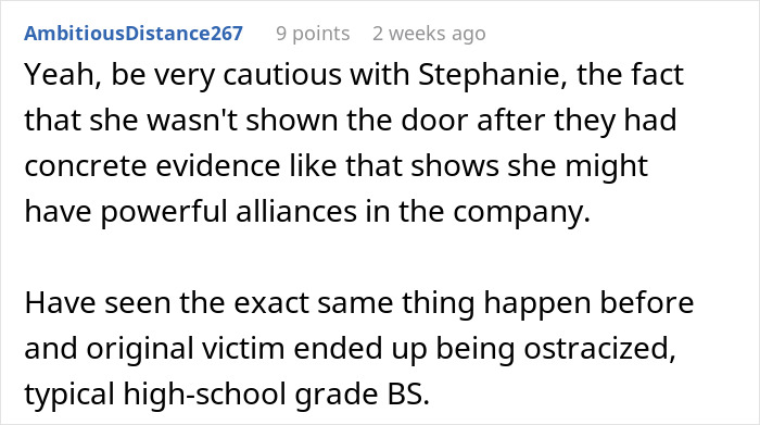 Woman Tries To Ruin Coworker’s Reputation, Ends Up Ruining Her Own Career: “Should’ve Been Fired”