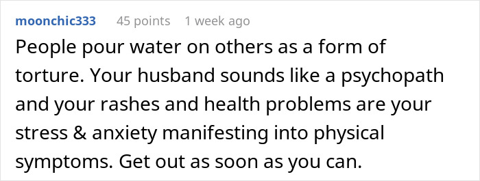 User comment discussing the overwhelming stress experienced by a new mom due to her husband's actions.