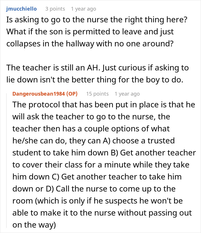 Teacher Reduced To Tears After Dad Berates Her For Ignoring His Son's Warnings That He's Unwell