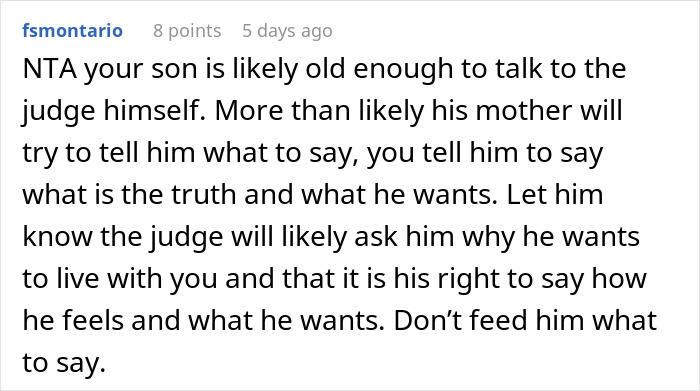 Dad Fights For Full Custody After Son Is Forced Out Of His Bedroom, Ex-Wife Faces Financial Ruin