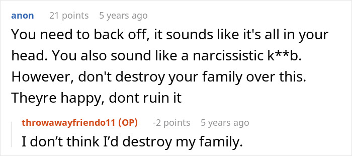 Man Thinks Brother’s Girlfriend Is Into Him, Learns The Hard Way She Isn’t: “You Need Therapy”