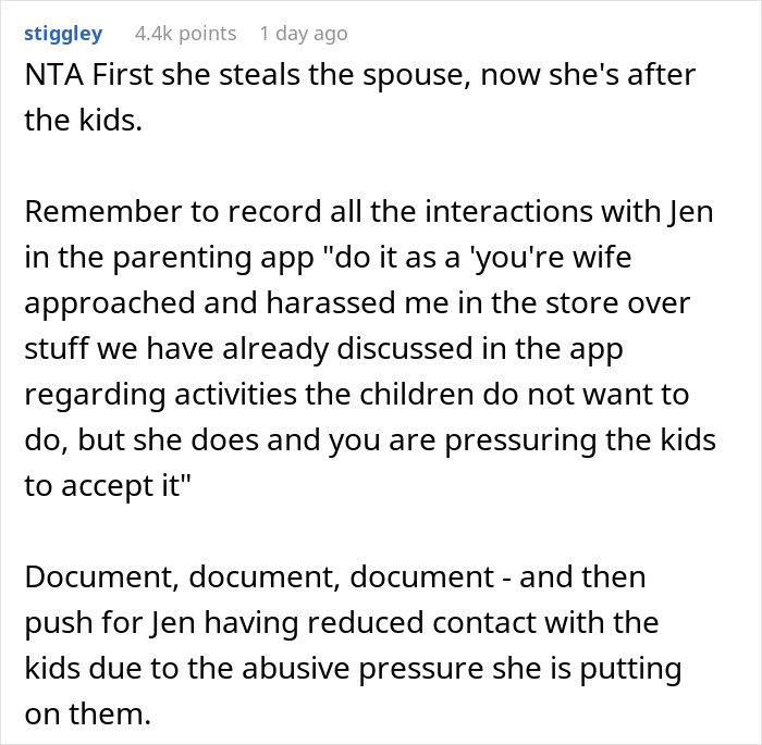 “AITA For Telling My Ex’s Sterile Affair Partner To Have Her Own Daughter?”