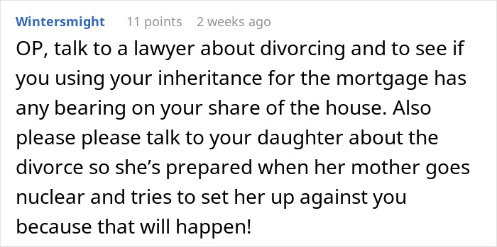 Husband Supports Wife For 22 Years, Gets Nothing In Return After She Receives Big Inheritance