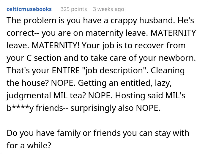 “AITA For Expecting My Husband To Do ‘My Job’ While I’m On Maternity Leave?”