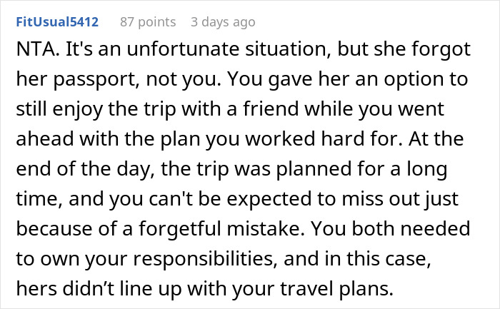 Guy Refuses To Cancel Japan Trip After GF Forgot Her Passport, She’s Upset He “Abandoned Her”