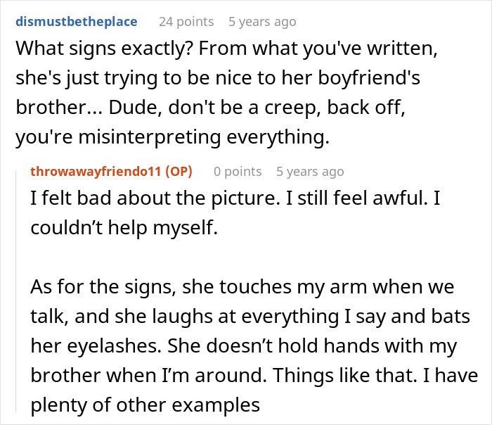 Man Thinks Brother’s Girlfriend Is Into Him, Learns The Hard Way She Isn’t: “You Need Therapy”