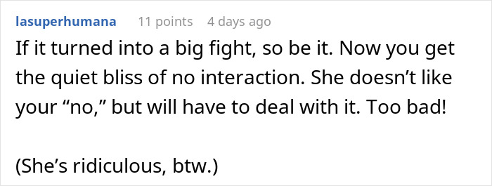 Text response discussing conflict over made-up house rules between roommates.