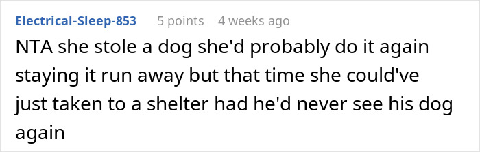 "Poor Dog Was Depressed The Whole Time": MIL Lies About Her BF's Dog Needing To Be Rehomed