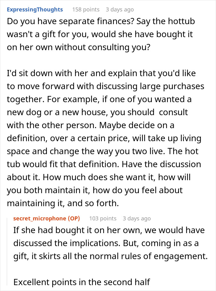 Man Upset Over Wife’s Expensive Gift He Doesn’t Want That He Needs To Maintain, Seeks Advice