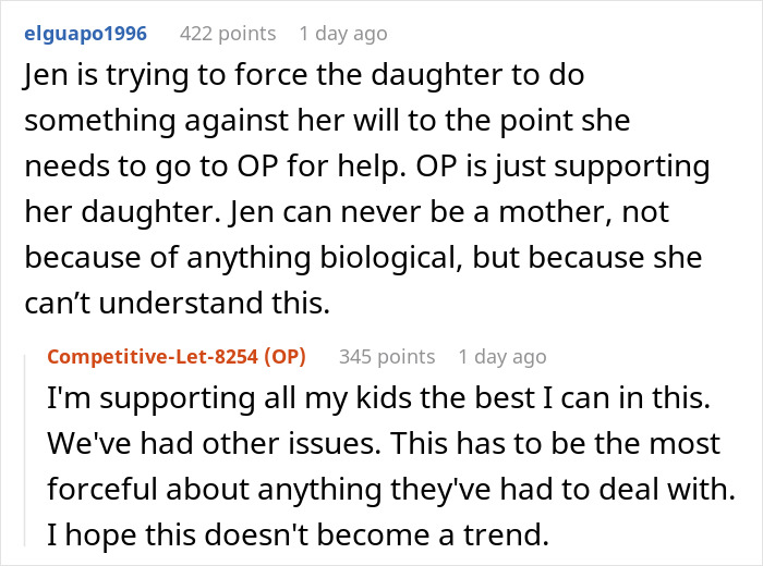 “AITA For Telling My Ex’s Sterile Affair Partner To Have Her Own Daughter?”