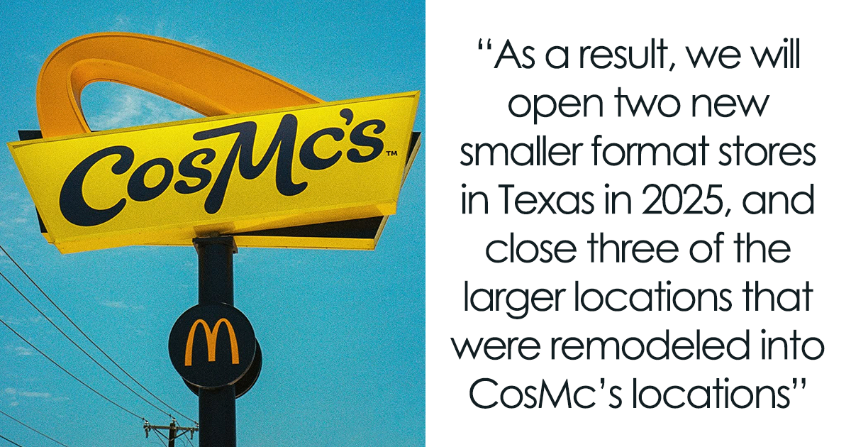 McDonald’s Spin-Off CosMc’s Faces Major Setback, Closing Half Its Locations After One Year