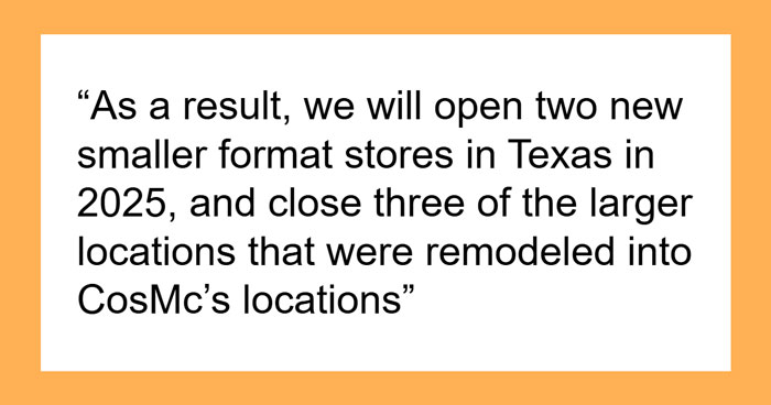 McDonald’s Is Closing Nearly Half Of Its CosMc’s Restaurants In Texas After Just A Year Of Being Open