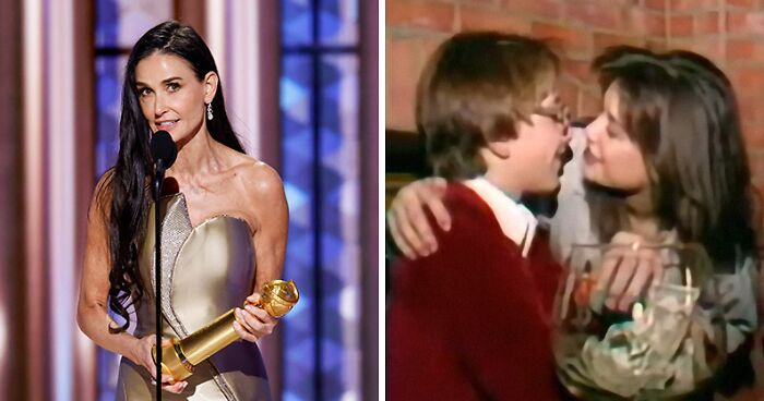 Demi Moore Kissing 15YO Boy In Resurfaced Clip Sparks Outrage: “She’s A Sicko”