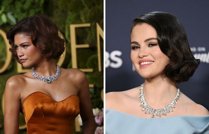 15 Stunning Celebrity Necklaces At The 2025 Golden Globe Awards