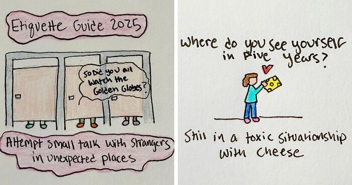 Imperfectly Perfect Life: 40 Little Hand-Drawn Reminders Of Life’s Little Joys, By This Artist