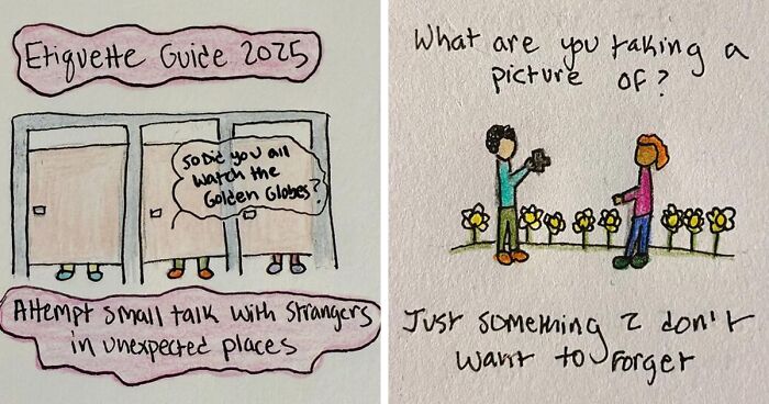 Sophia’s Inspiring Drawings That Celebrate Life’s Everyday Messiness (40 Pics)