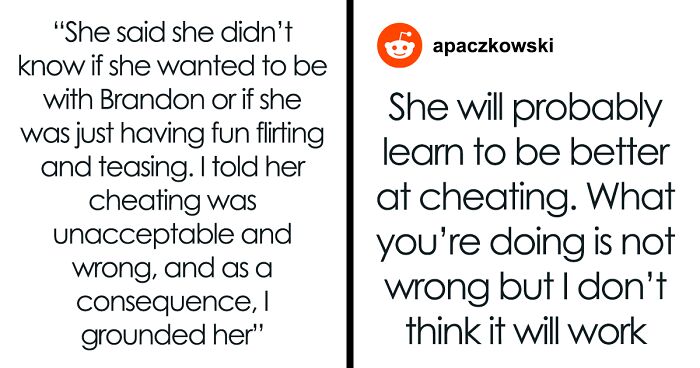 Mom Confronts Daughter Over Cheating, Grounds Her And Cancels Senior Trip, Dad Is Upset