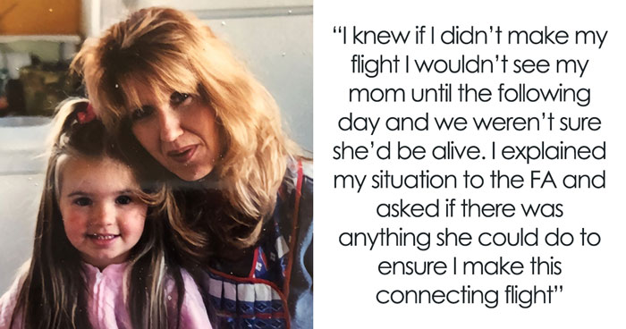 “The Entire Plane Was Seated And Waiting”: Airline Helps Woman Get To Her Terminally Ill Mother